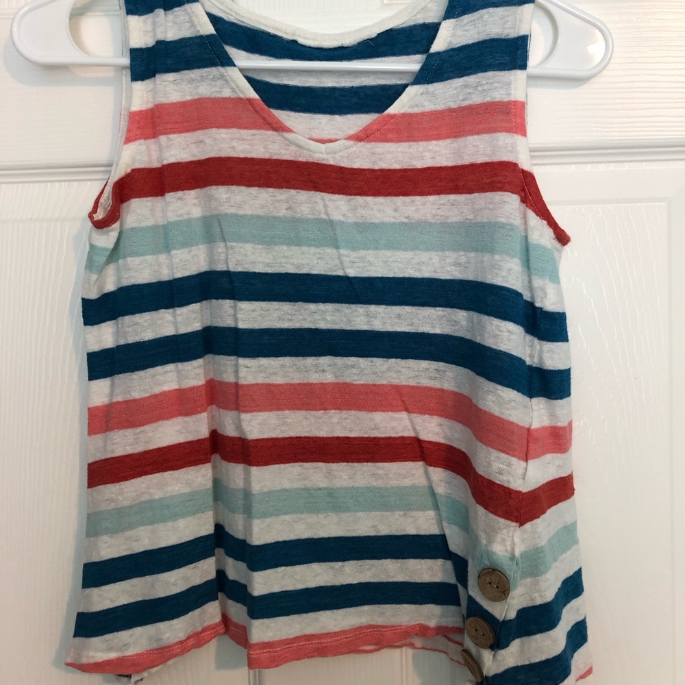 Striped Crop Tank